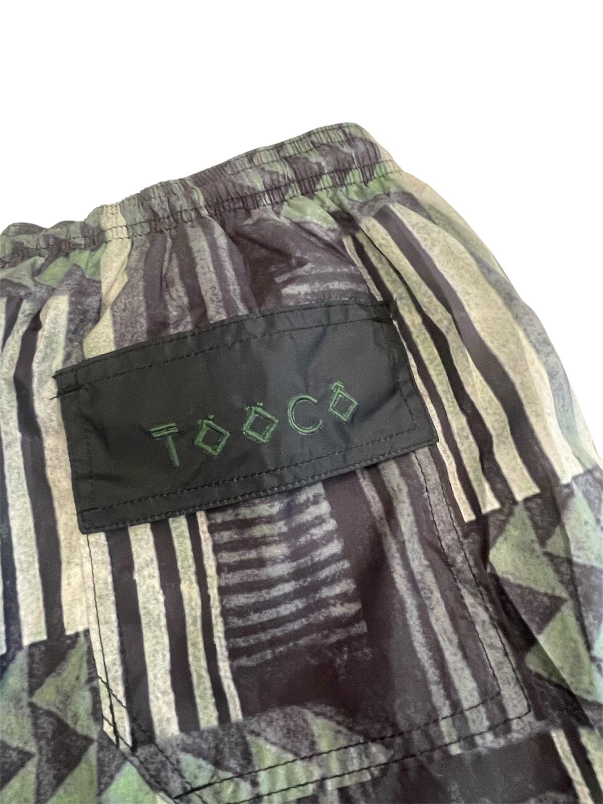 Short Classic Beachwear – Aztec Stripes