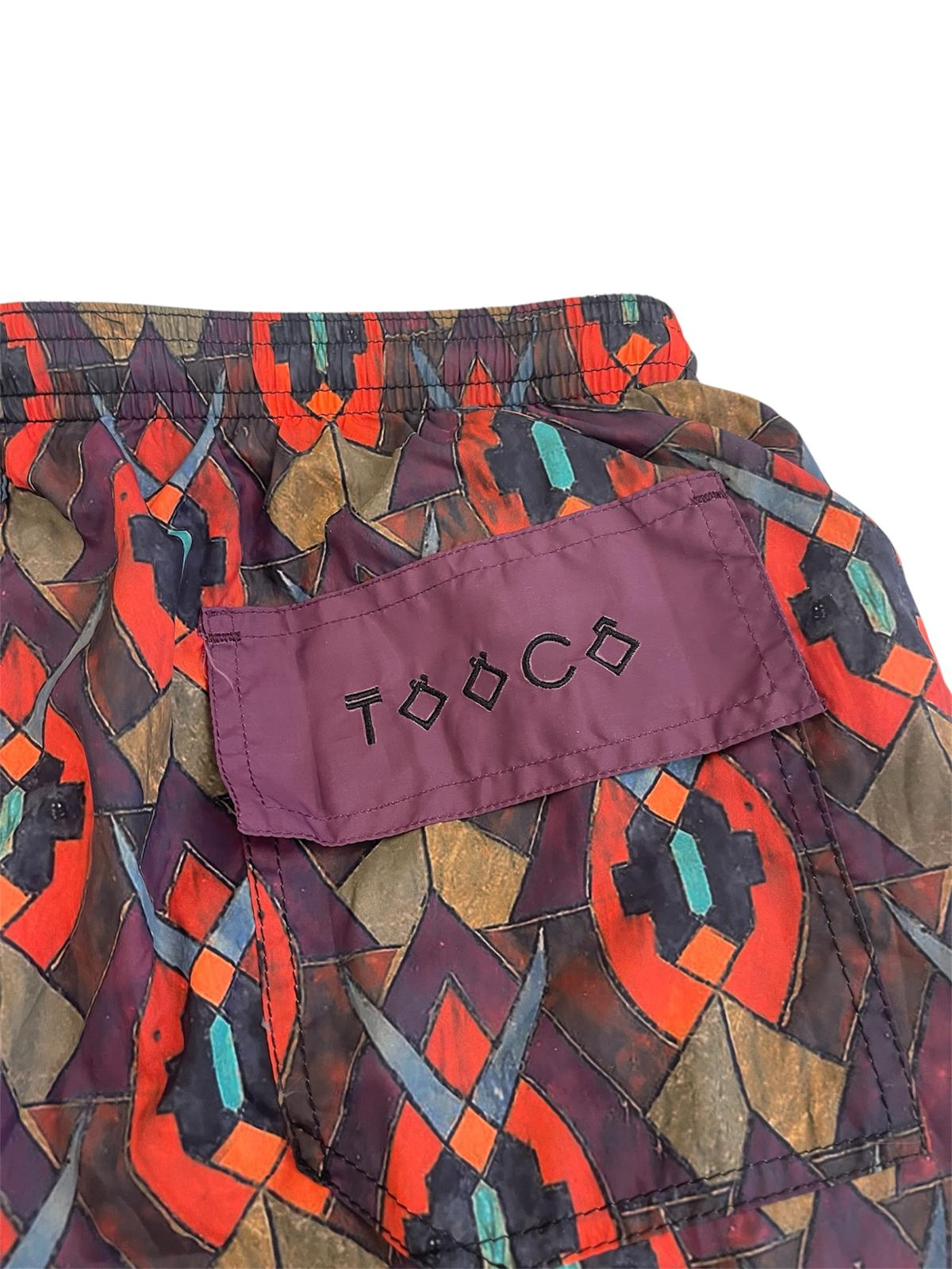 Short Classic Beachwear – Mosaic Kaleido