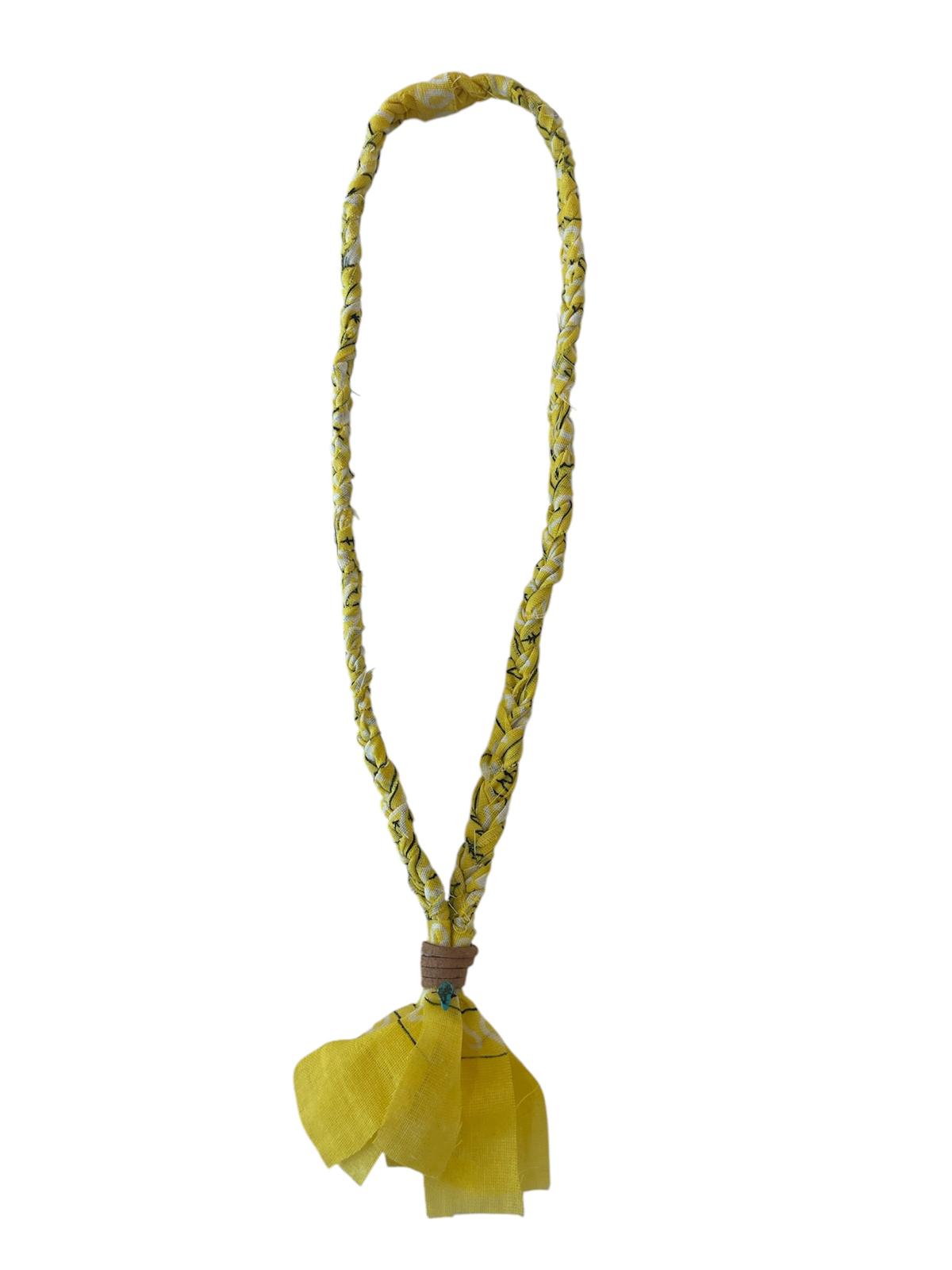 Navaho Necklace Bandana – Solar Yellow