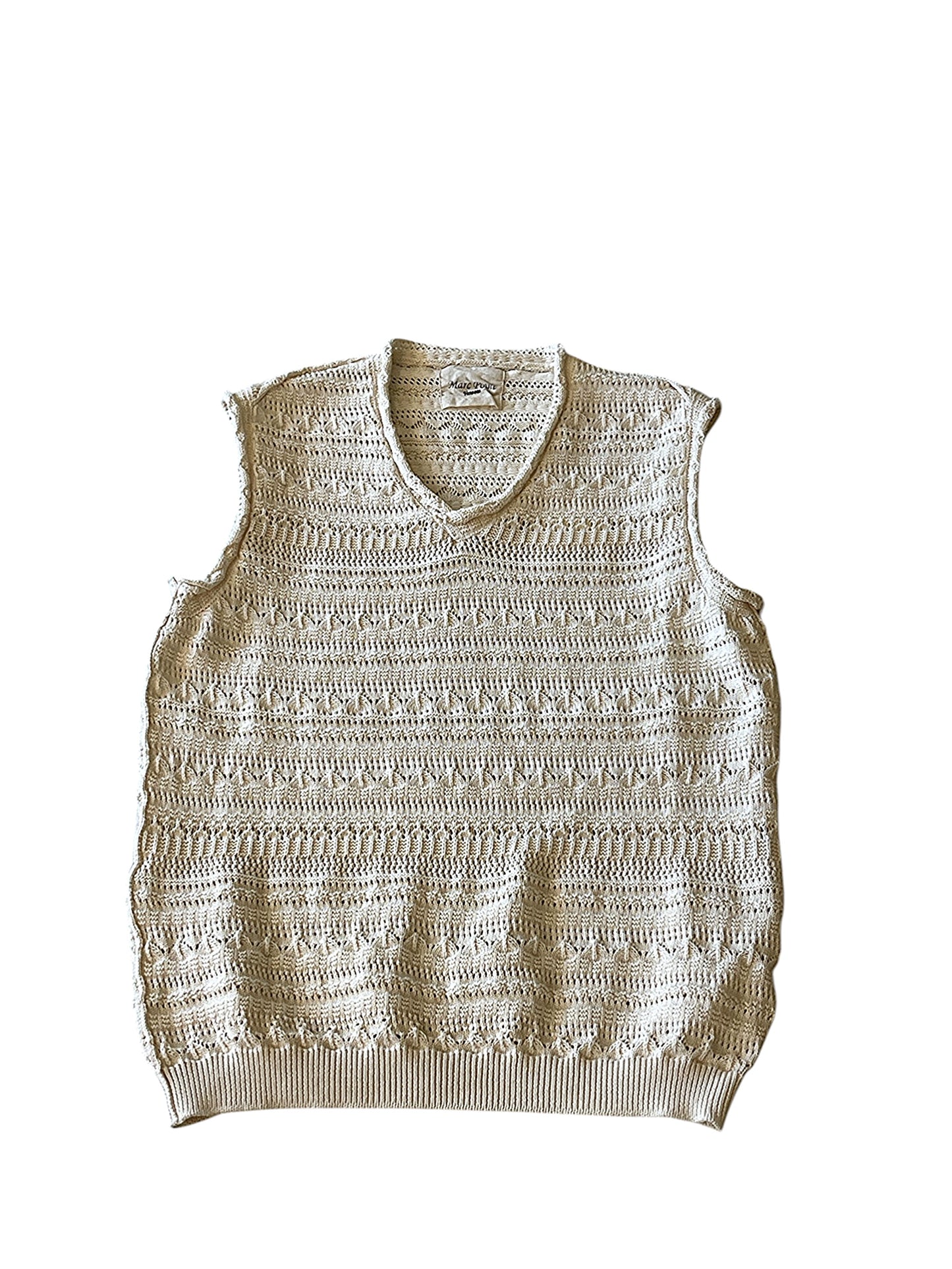 Gilet in Maglia Traforata