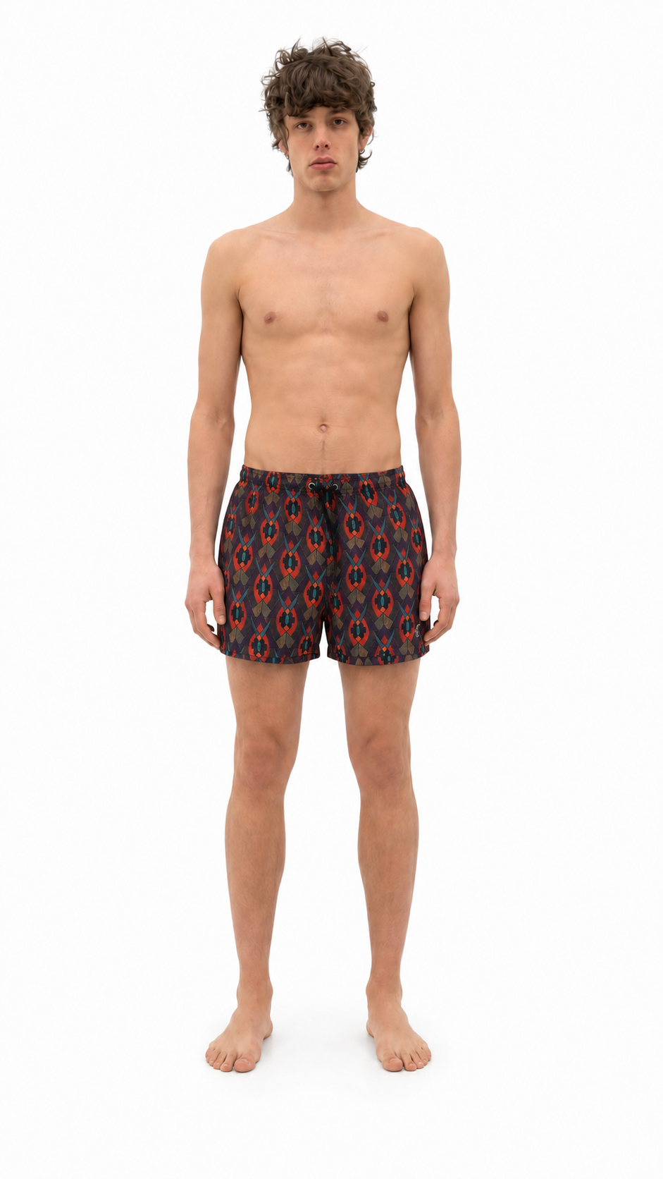 Short Classic Beachwear – Mosaic Kaleido