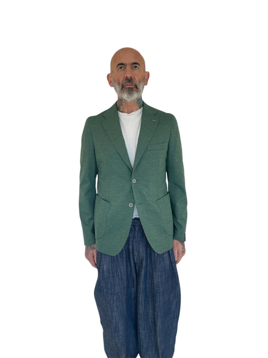Giacca Sartoriale Oxford Antonio Carnevale - Verde