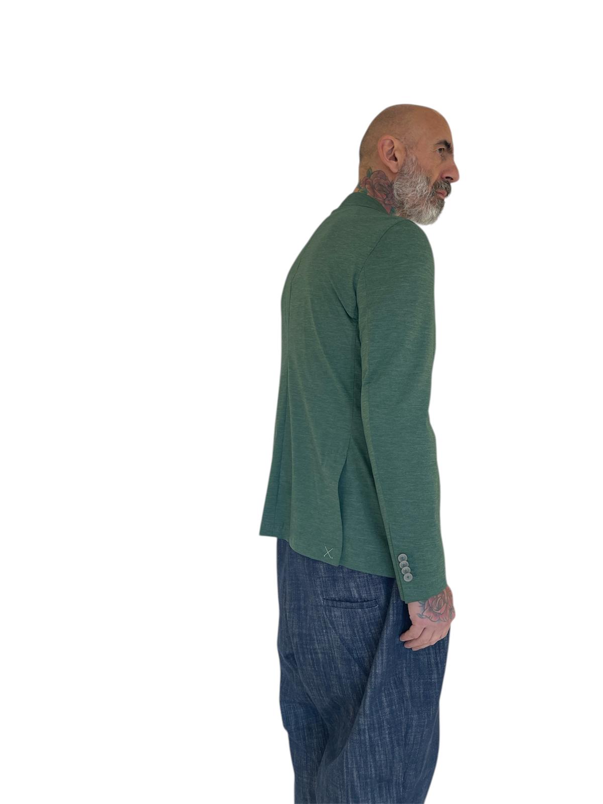 Giacca Sartoriale Oxford Antonio Carnevale - Verde