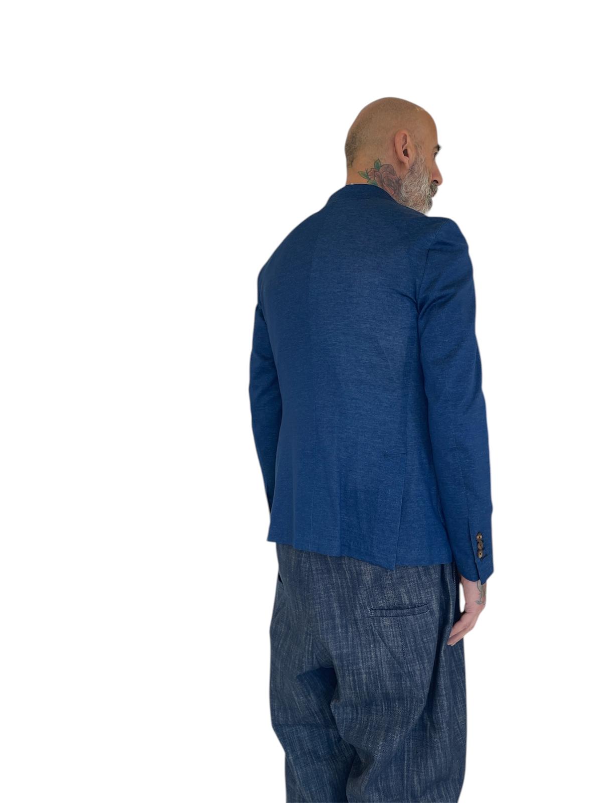 Giacca Sartoriale Miami Antonio Carnevale - Blue denim