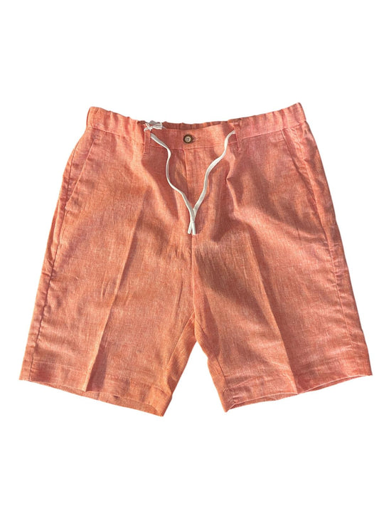 Bermuda Verdera Luxury – Salmone in Lino e Cotone