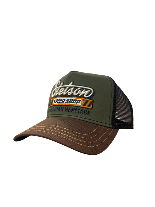 Cappellino Trucker Stetson – American Heritage Speed Shop