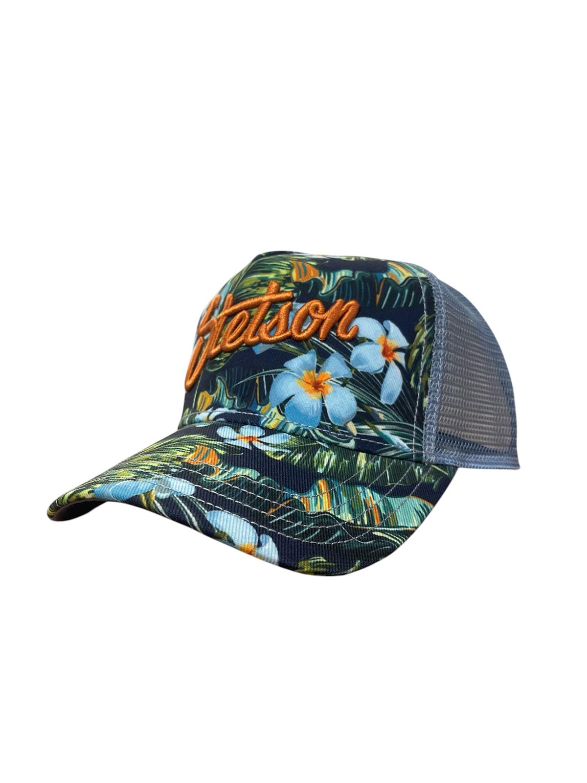 Cappellino Trucker Stetson – Tropical Flower