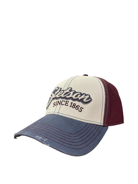 Cappellino Trucker Stetson – Heritage 1865 Distressed