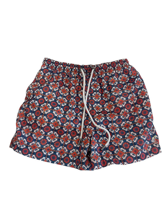 Short Classic Beachwear – Med Majolica