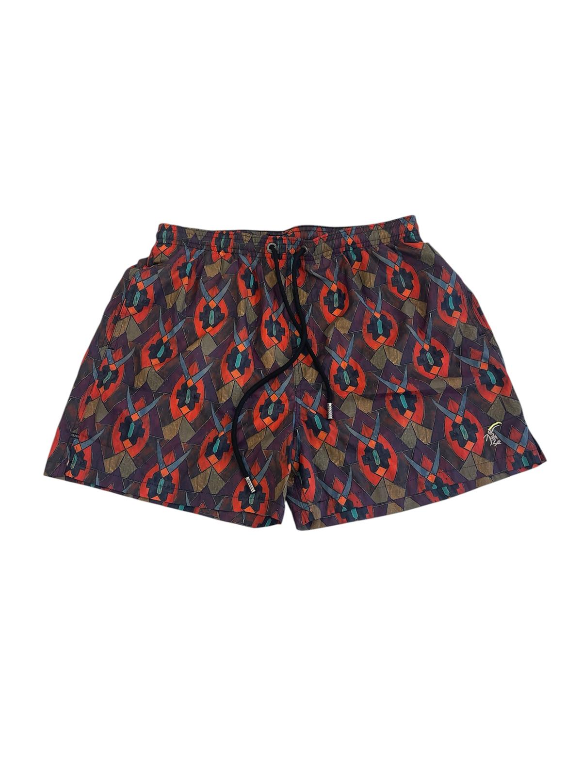 Short Classic Beachwear – Mosaic Kaleido