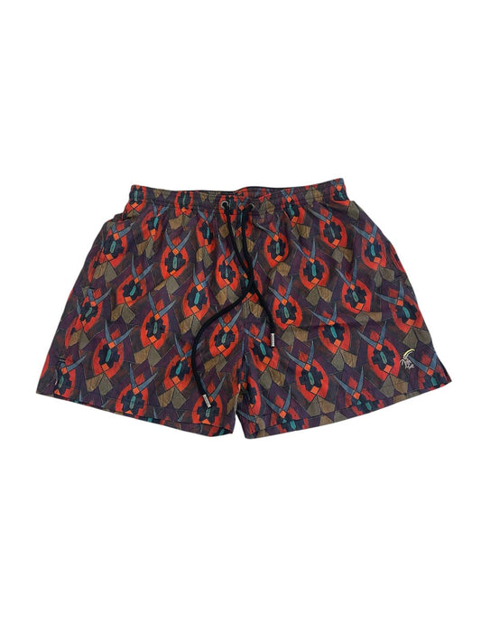 Short Classic Beachwear – Mosaic Kaleido