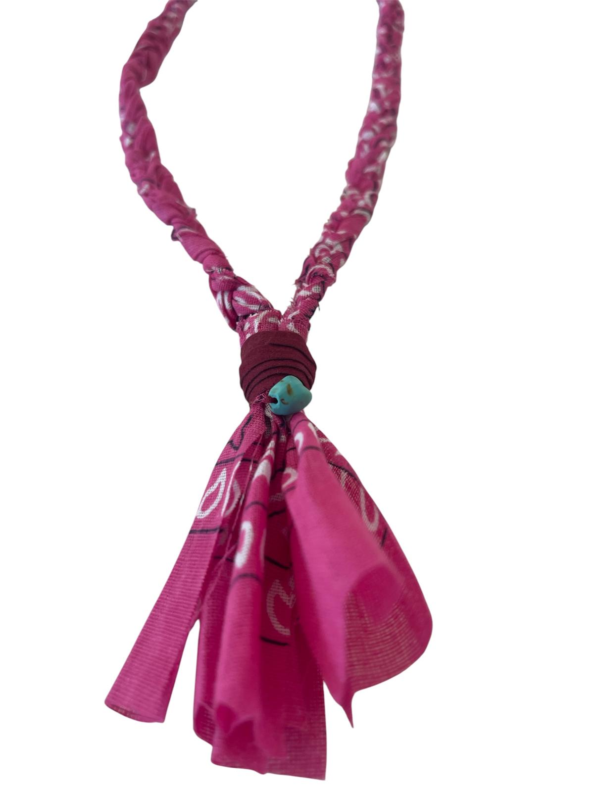 Navaho Necklace Bandana – Wild Rose