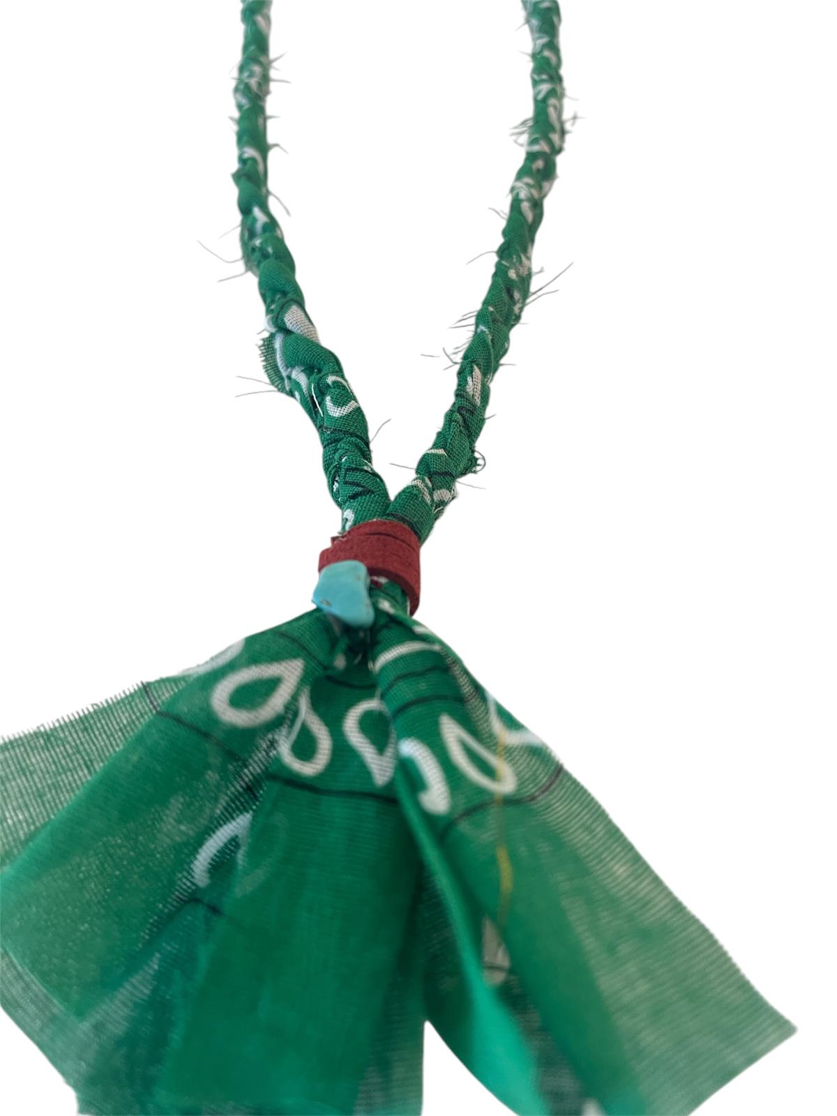 Navaho Necklace Bandana – Emerald Green