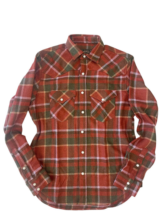 Camicia Texas in Flanella Tartan