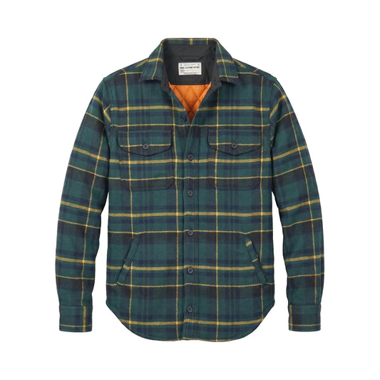 Giacca Camicia Tartan Imbottita