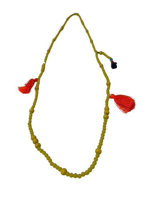 Collana "Nomade" Sun & Coral con Doppia Nappa