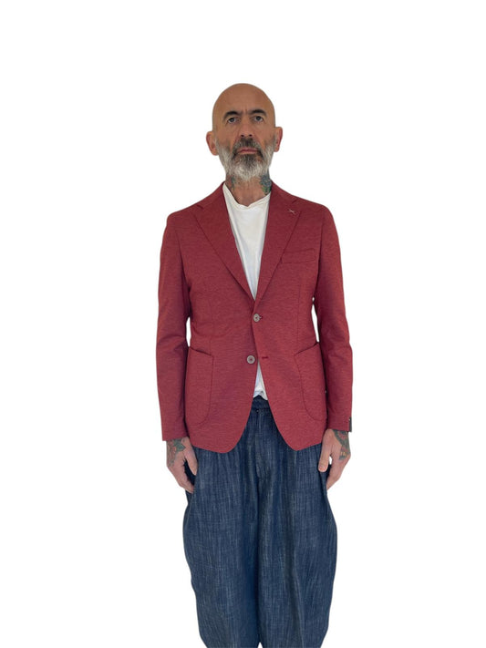 Giacca Sartoriale Oxford Antonio Carnevale - Rosso