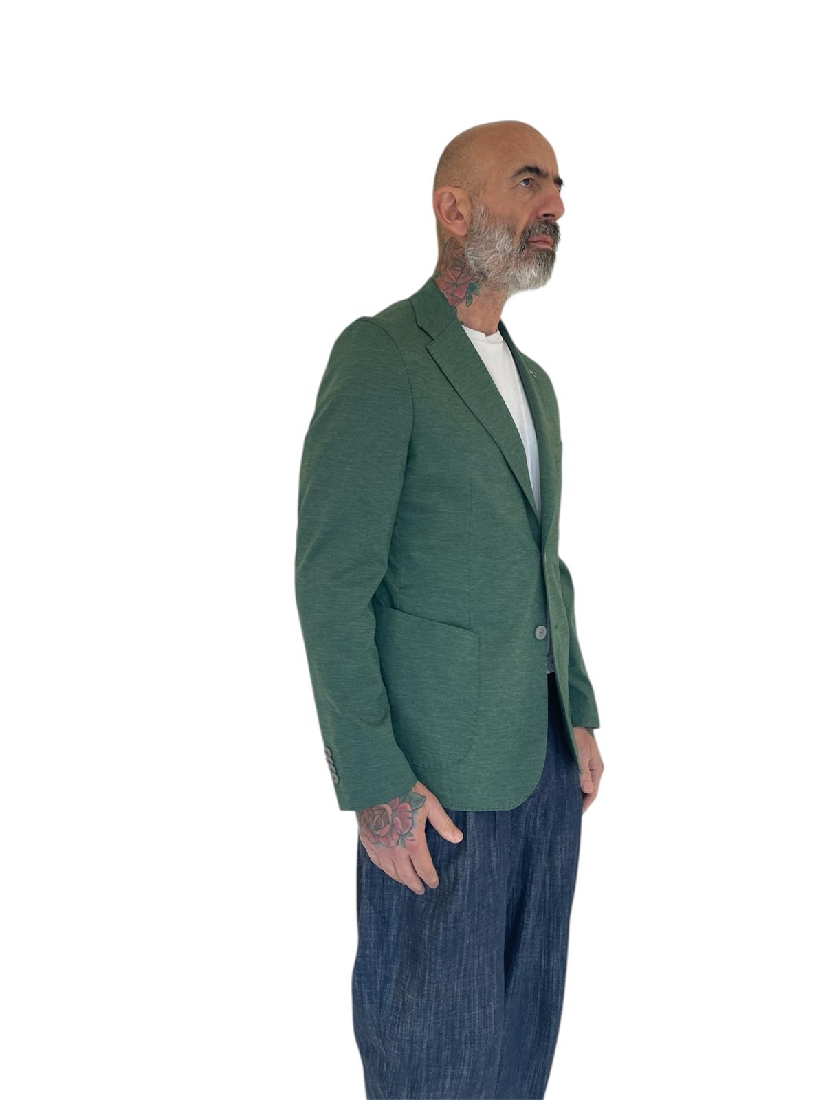 Giacca Sartoriale Oxford Antonio Carnevale - Verde