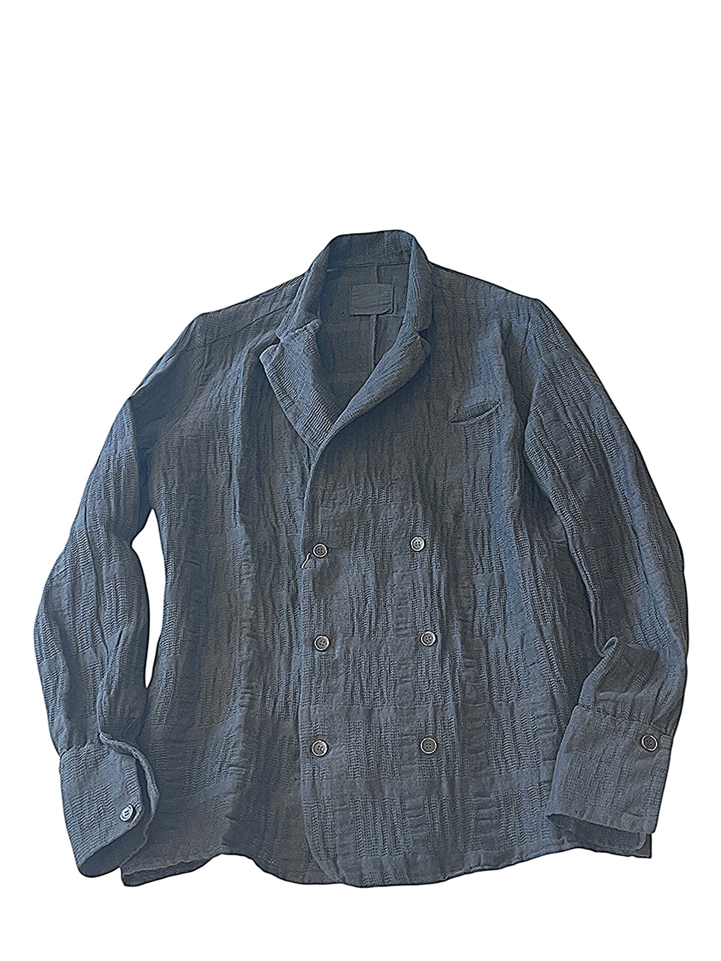 Giacca Oversize Semi Doppiopetto 9021 Black
