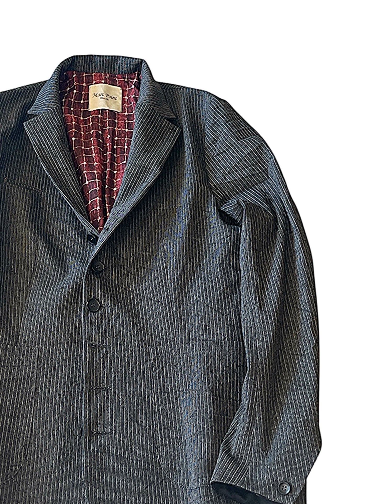 Giacca Sartoriale Slim Fit Striped 0002