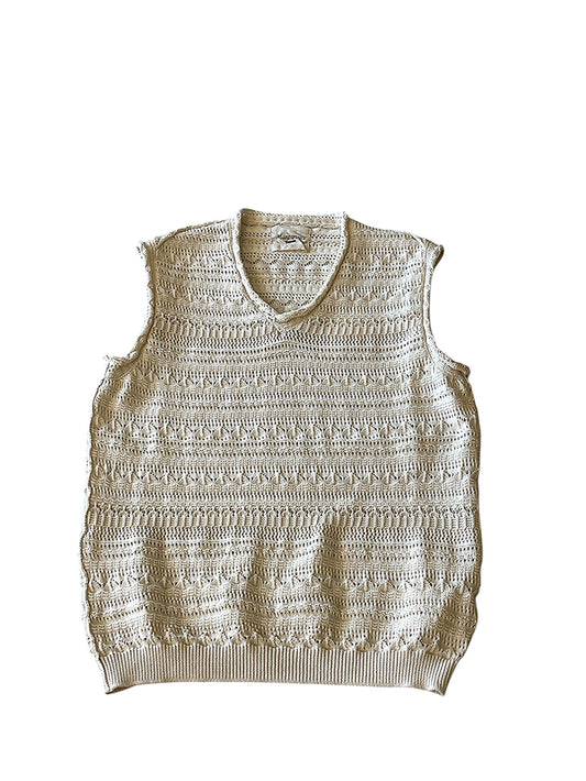 Gilet in Maglia Traforata