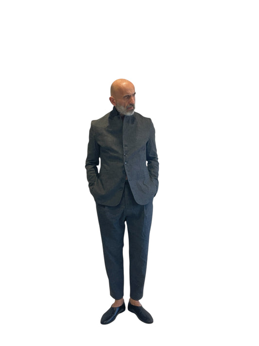 Giacca Sartoriale Slim Fit Striped 0002