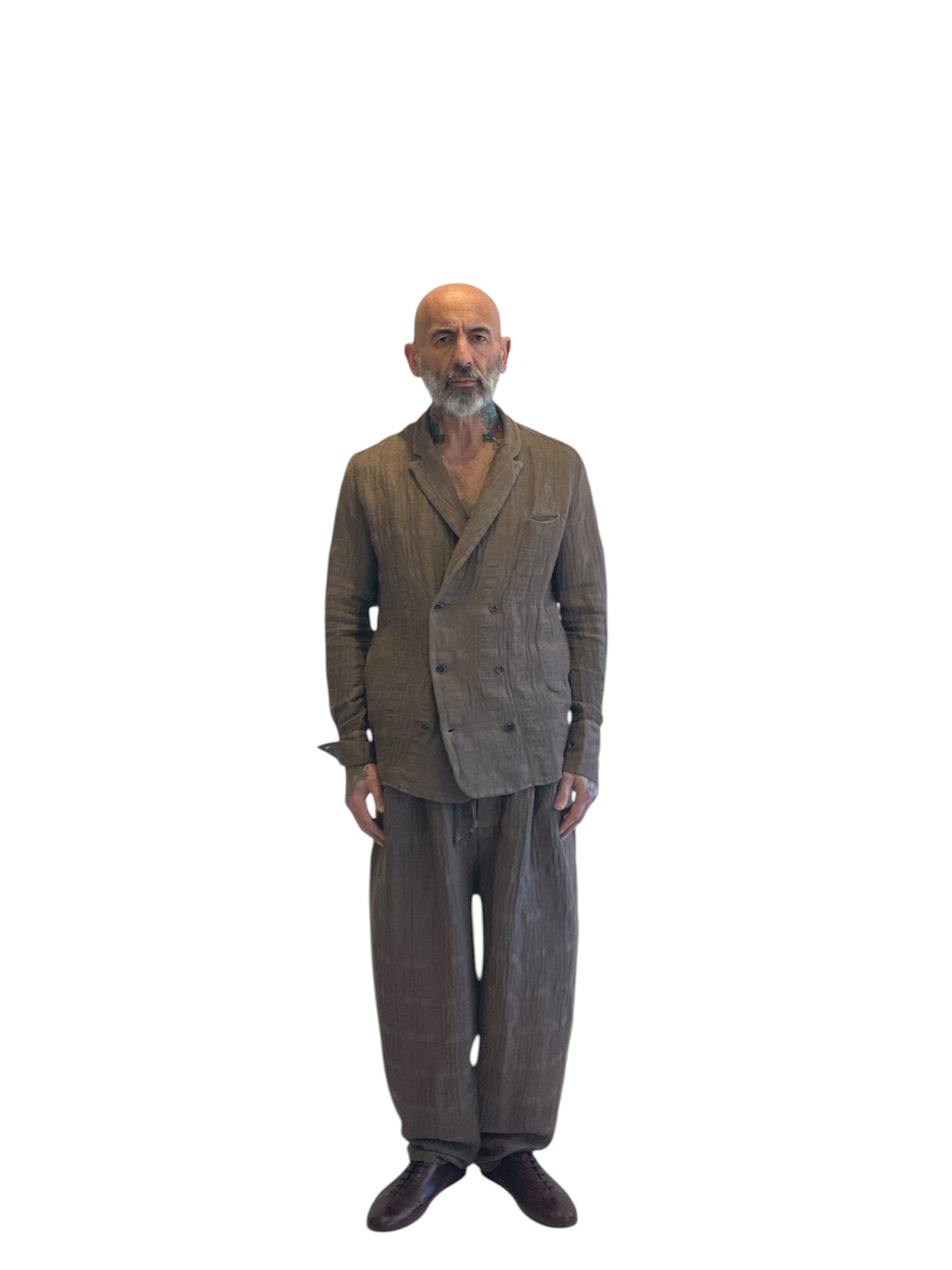 Giacca Oversize Semi Doppiopetto 2067 Brown